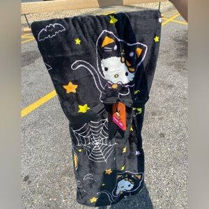 Hello kitty Halloween blanket